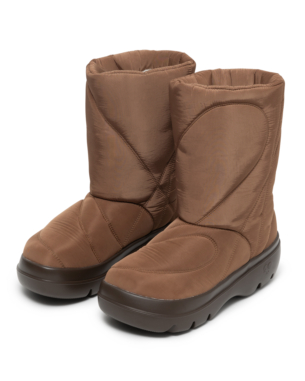 [뉴진스 민지 착용] Fuzzy padding boots_Brown