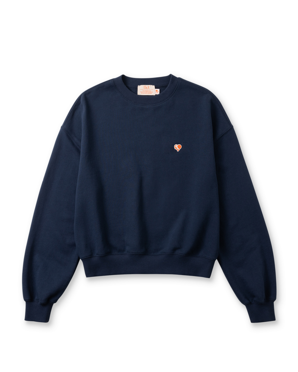 Classic wappen sweatshirt_Navy